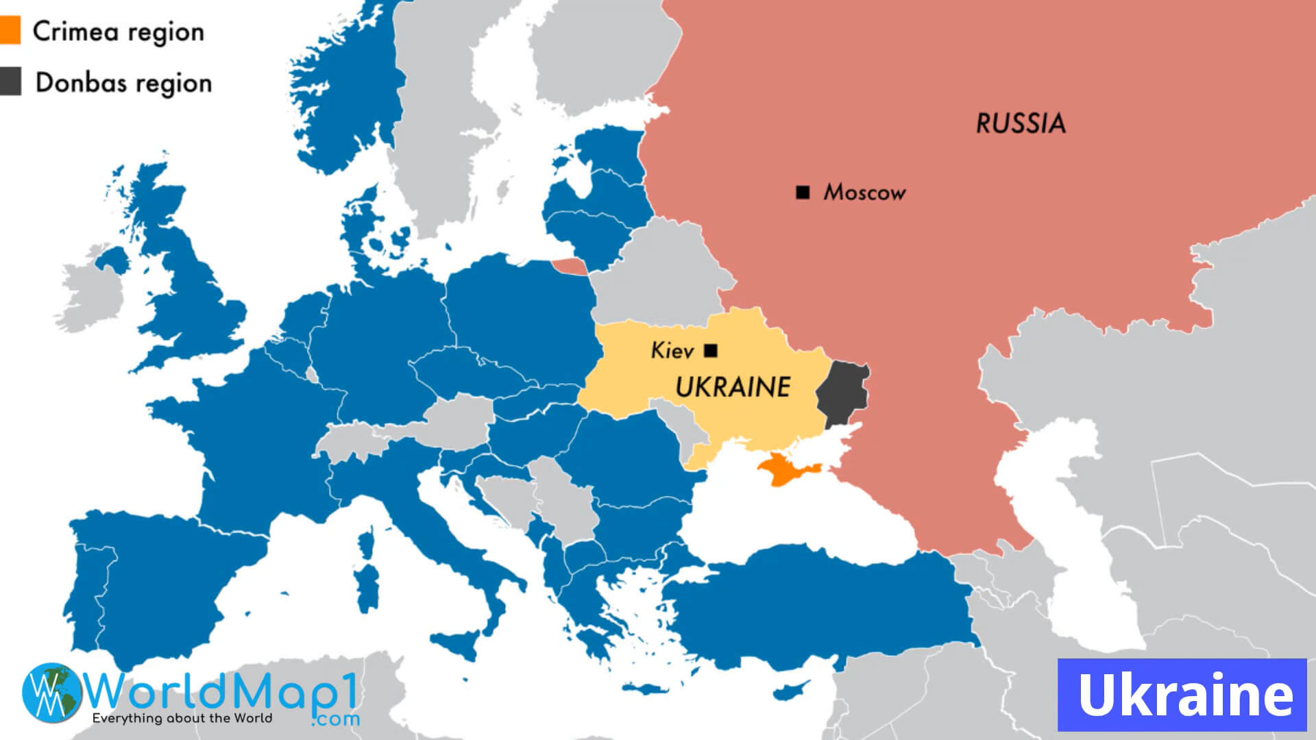 Ou se trouve Donbas Situe